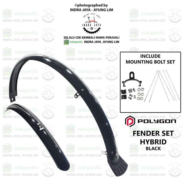 Ready Polygon Spatbord / Fender Set Hybrid - 700C