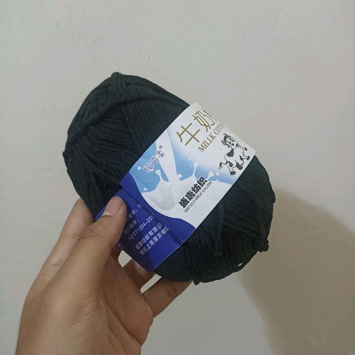 Benang Rajut Milk Cotton 5 ply Benang Rajut Lembut Milk Cotton Yarn Import Quality