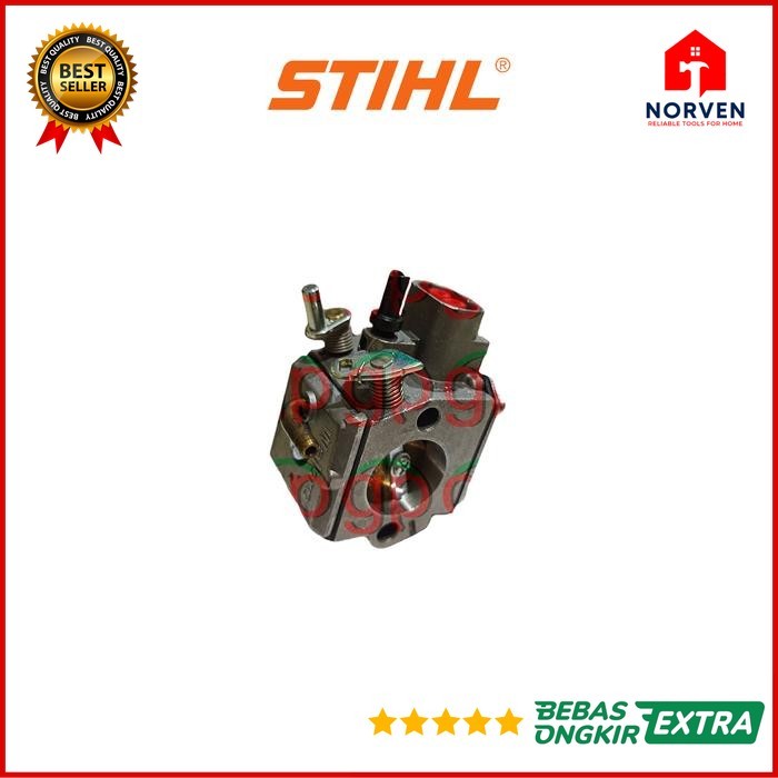 Carburator MS310 Stihl Mesin Chainsaw MS 310 Gergaji Pohon 1127-120-0605