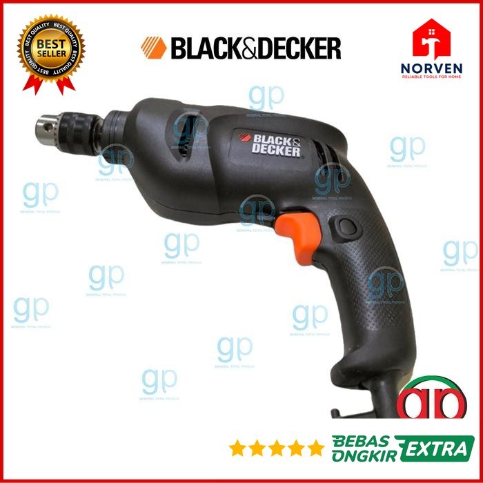BLACK & DECKER MESIN BOR TANGAN 10MM HM10 ELECTRIC DRILL