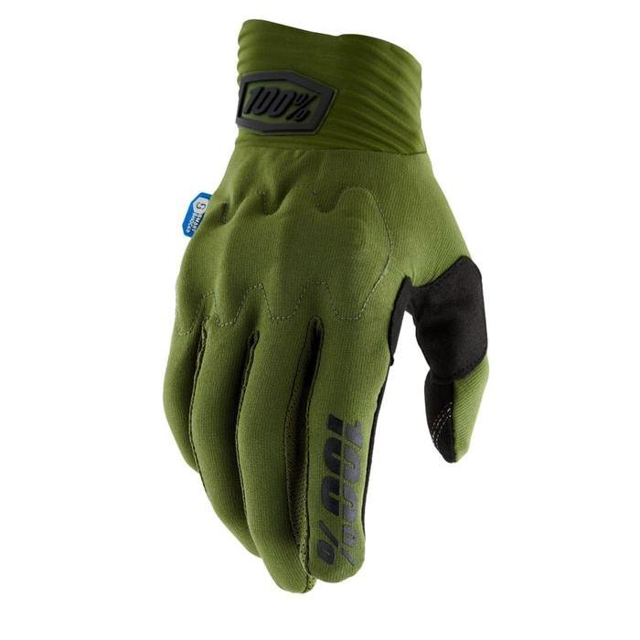 Glove 100% Cognito Army Green Black / Gloves 100% Original