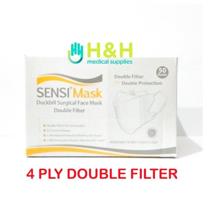 Masker Sensi Duckbill / Masker Sensi / Masker Duckbill Sensi