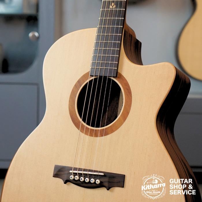 TERBARU Gitar Akustik Avirama Grand Auditorium Avirama Dreadnought All Solid Cutaway with Bevel Cut