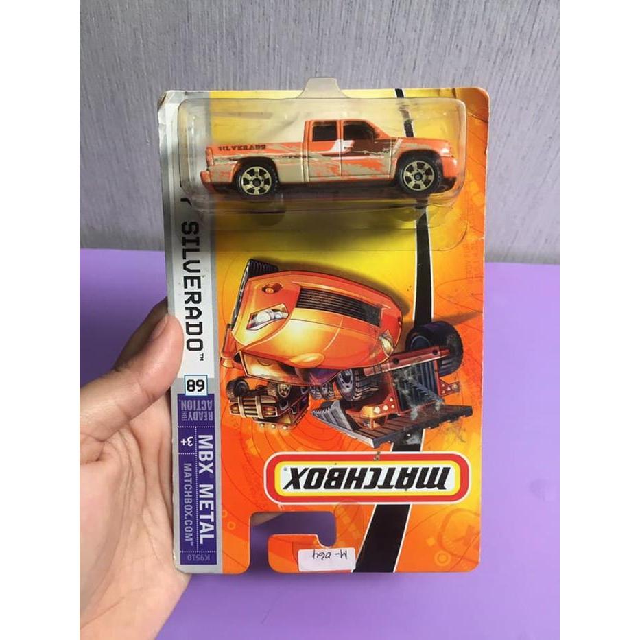 MATCHBOX ERROR - CHEVY SILVERADO - ORANGE