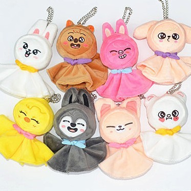 300style Skzoo Plush Toy Kawaii Kpop Plush Skzoo Stray Wolf Plush Cartoon Stuffed Animal Doll Pencil