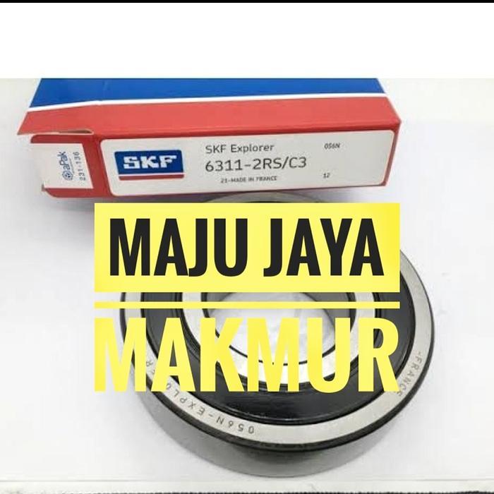 Ball Bearing Klaker 6311 2Rs / 6311 2Rs C3 Skf Original