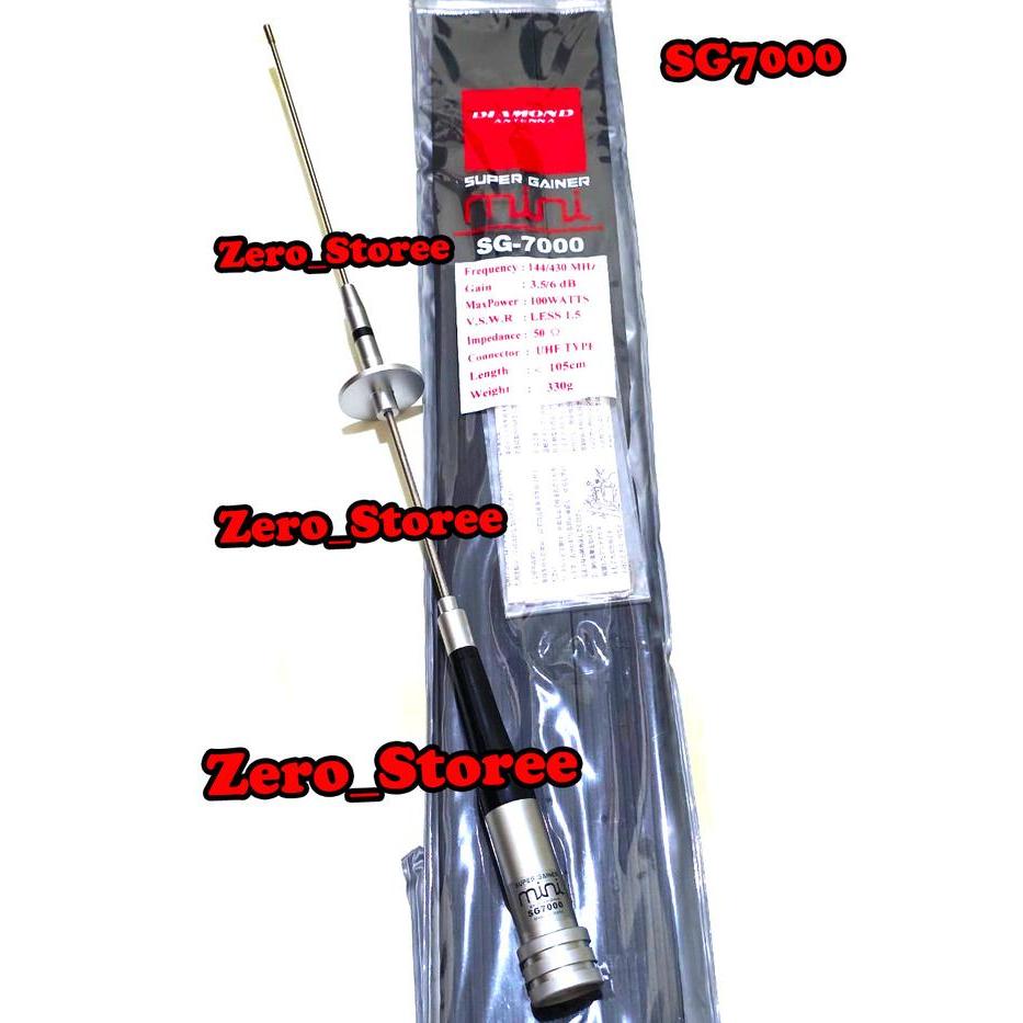 Baru Diamond Sg7000 Sg-7000 Sg 7000 Antena Mobil Dualband Rig Super Gainer