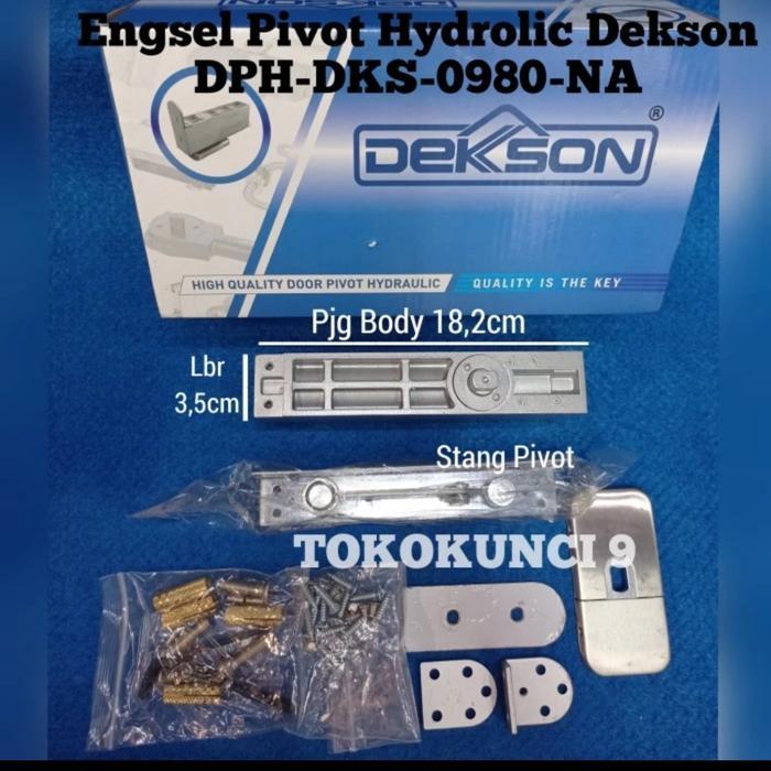 Engsel Pivot Hidrolik Dekson DPH 0980 NA Engsel Pivot Dekkson