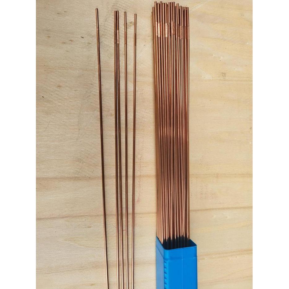 SALE Kawat Las Argon TIG BESI TGS50 2.4 mm 1 KG ROHA ER 70 TGS 50