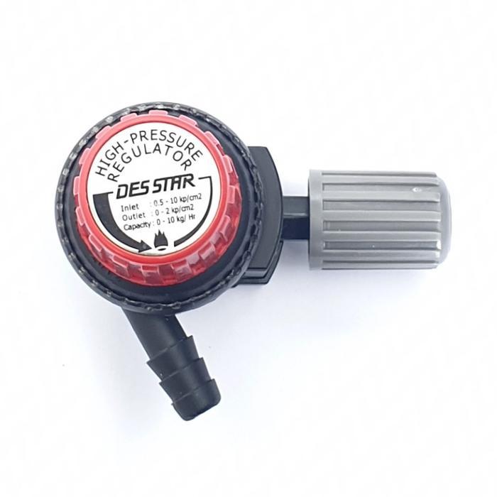 Ada Stok [FREE BUBBLE] DESSTAR DS-U12T Regulator Perta Kompor Gas Tekanan Tinggi Non Meteran