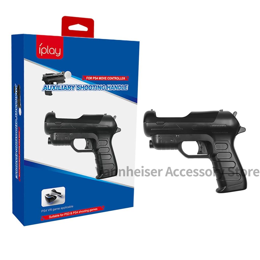 2PCS Somatosensory Handle Gun-butt Type Controller For Sony Playstation 4 PS3/PS4 VR PSVR Auxiliary