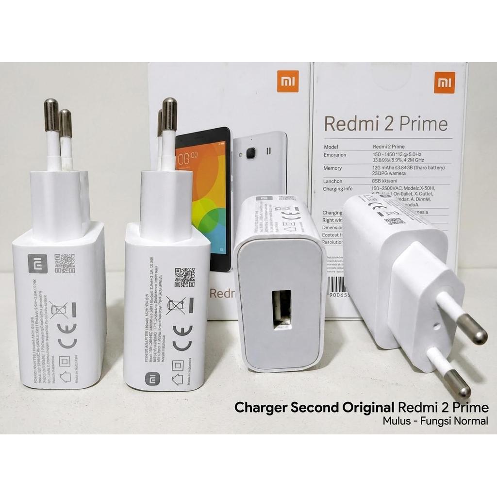 Adaptor Cas Xiaomi MDY-09-EW Ori Second 5V2A 10W Redmi 2 Prime Kepala Charger