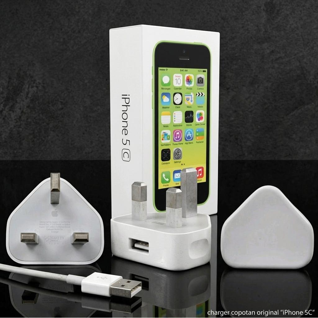 Charger HP iPhone Model A1399 Bekas Original Cocok iPhone 5C