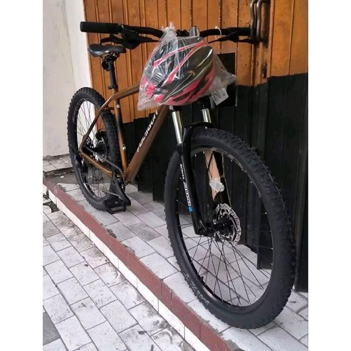 Pedalmaniaa- Polygon Cascade 5 27,5" Sepeda Gunung Dengan Frame Alloy 1X10 Kecepatan Dan Rem