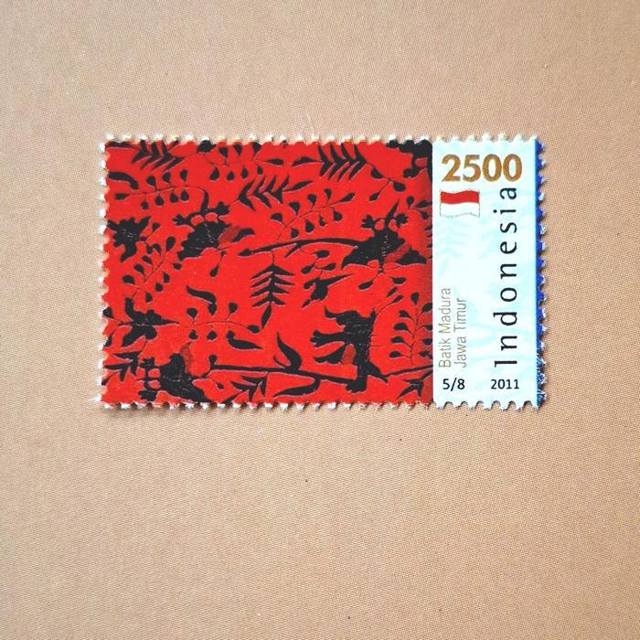 Perangko/Prangko INDONESIA. BATIK MADURA, JAWA TIMUR