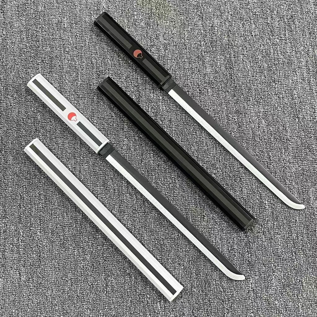 18inch Uchiha Sasuke Katana Naruto Sword Anime Cosplay Prop Ninja Knife Blade Real Japanese Katana