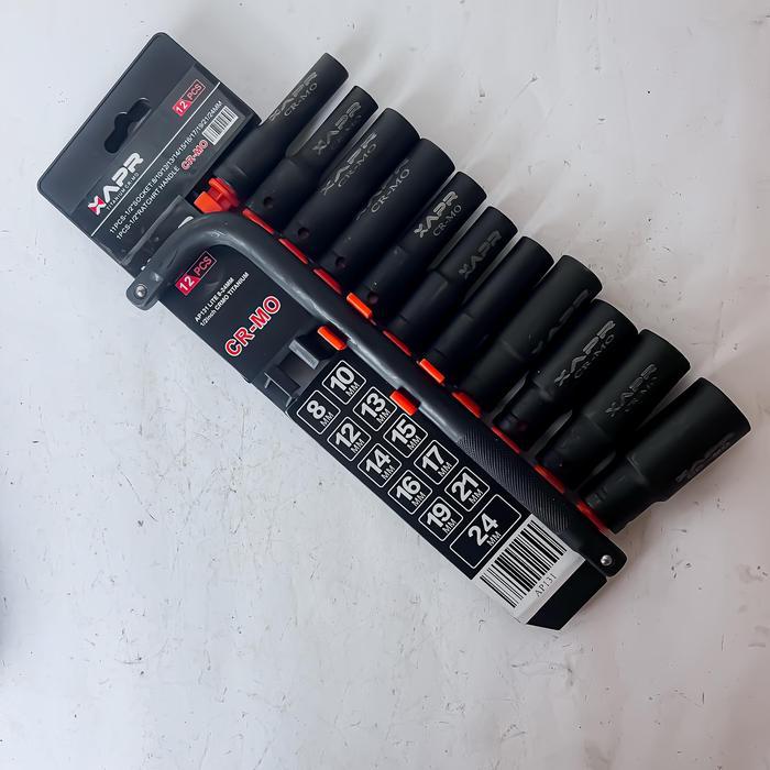 TERLARIS XAPR AP131LITE Raja Kunci sock 1/2inch mata sok 8mm sampai 24mm AP131 lite APR