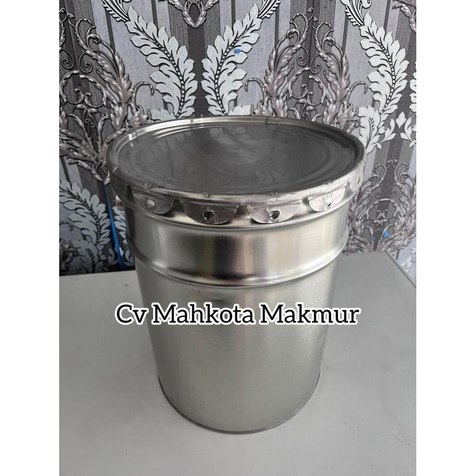 Promo Ember Kaleng Silver Bekas Cat. 20 - 25 Kg Premium