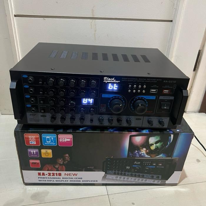 Amplifier Black Spider Ka 2210 Ampli Blackspider Ka2210 Original