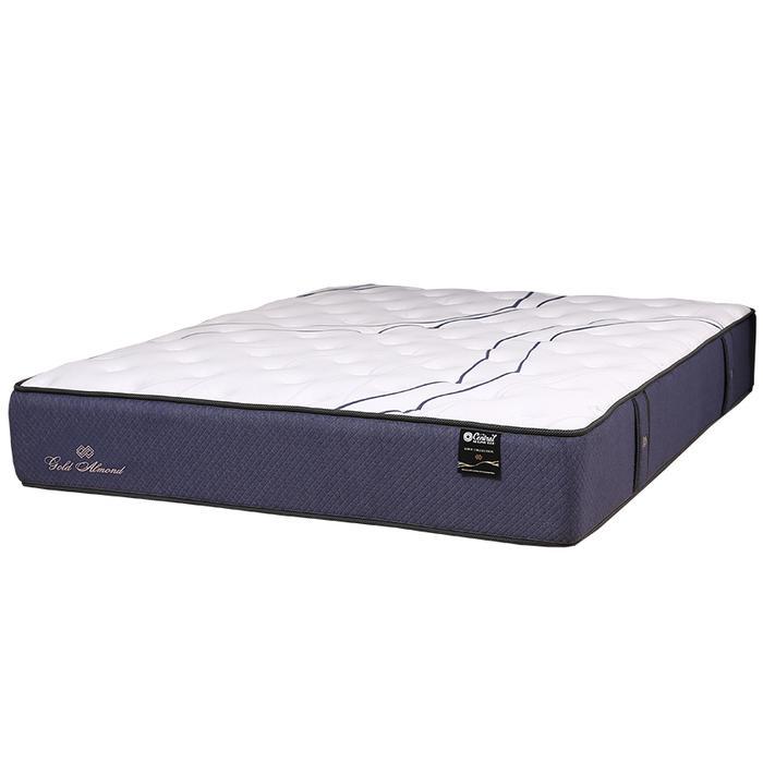 Kasur Central springbed Gold Almond Firm Orthopedic back Support Spring Bed Mattress with Encasement