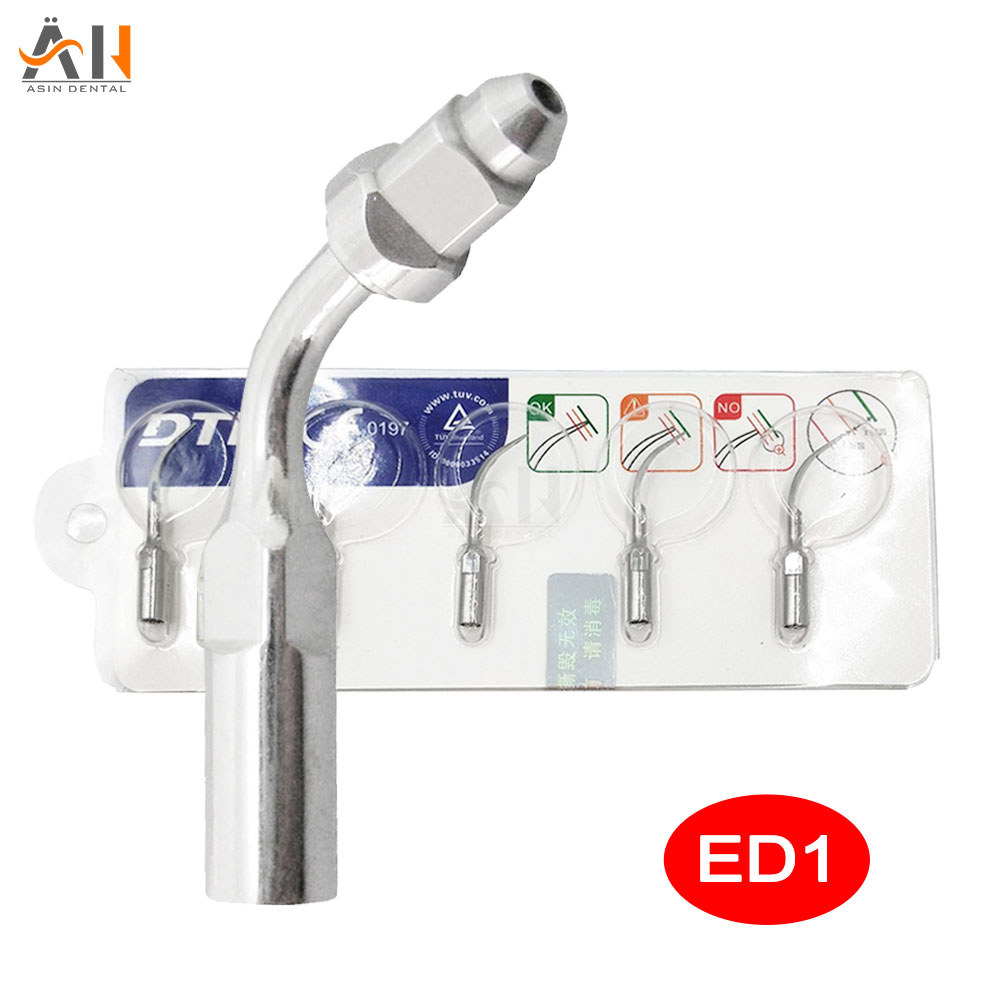5Pcs Dental Scaler Tips Fit EMS Woodpecker Ultrasonic Scaler