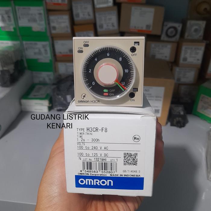 Promoo Timer Omron H3CR-F8 + Socket