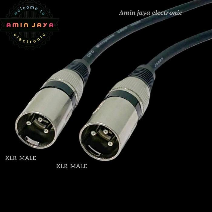 Kabel Jack Xlr / Kabel Jack Canon Male To Female / Male To Male /Female To Female