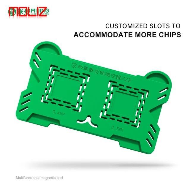 Papan Cetak Ic CPU magnetik multifungsi CPU NAND MIJING M22