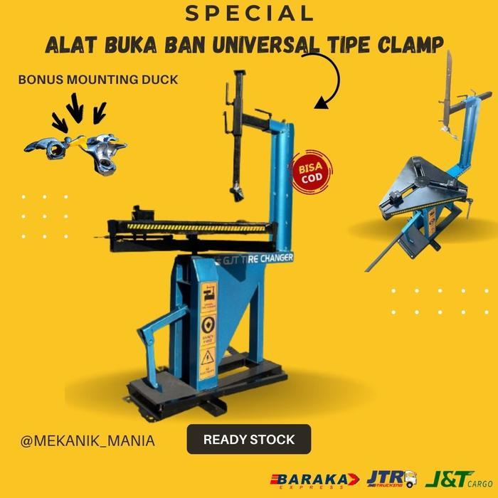 tyre changer / alat buka ban motor mobil otomatis