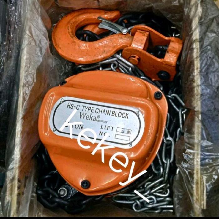 TAKEL CHAIN BLOCK 1 TON 5 METER
