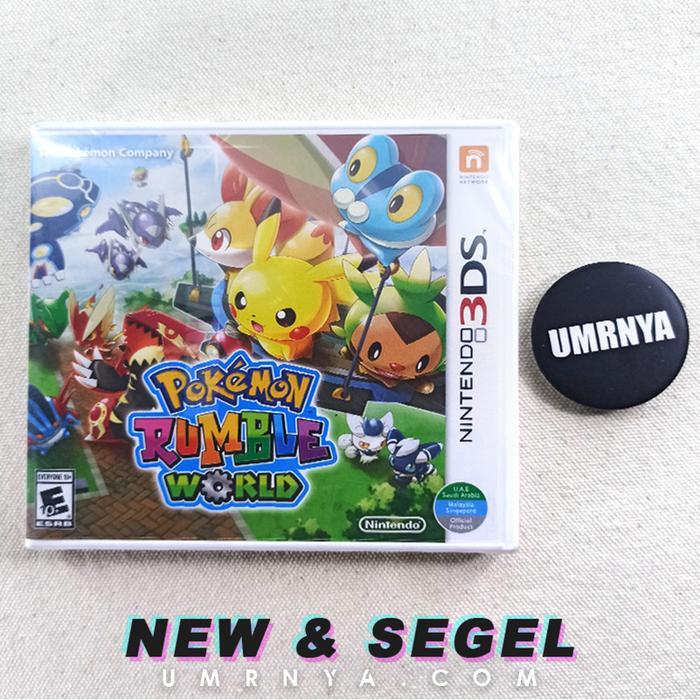 Kaset game Pokemon Rumble Nintendo DS 3DS White Ruby Alpha Ultra