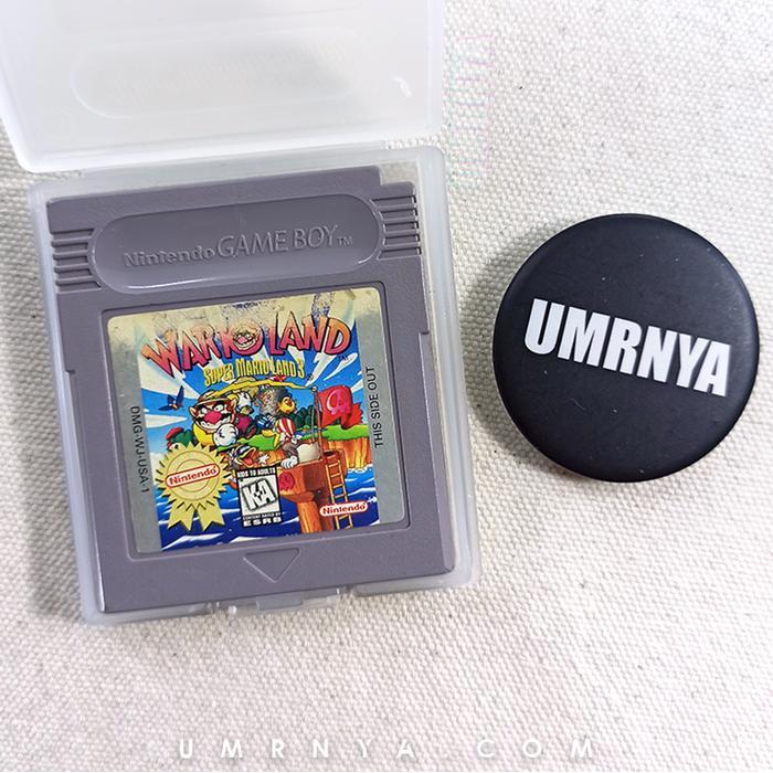 Kaset Original Wario Land Nintendo Gameboy GBA Super Mario Land 3