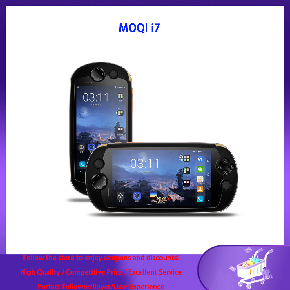 Game Phone Moqi i7 Smart Gamepad Dual SIM Card 4G Android System