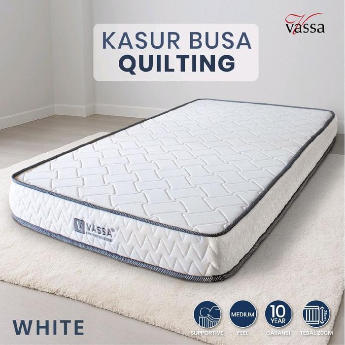 Kasur Busa Vassa, Kasur Vassa Bedding, Kasur Single, Kasur Busa Quilting, Kasur Empuk, Matras Busa,