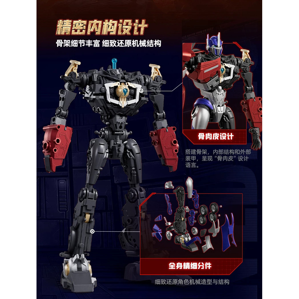 Blokees Transformers Optimus Prime Assemble Action Figure TFP Legendary Edition Model Transformable