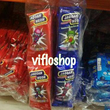 PERMEN JAGOAN NEON LOLLIPOP / JAGOAN NEON LOLI ISI 30
