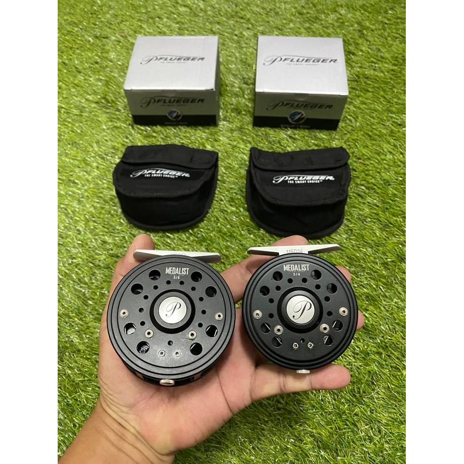 PFLUEGER MEDALIST MED34 DAN MED56 FLY FISHING REEL CLASSIC