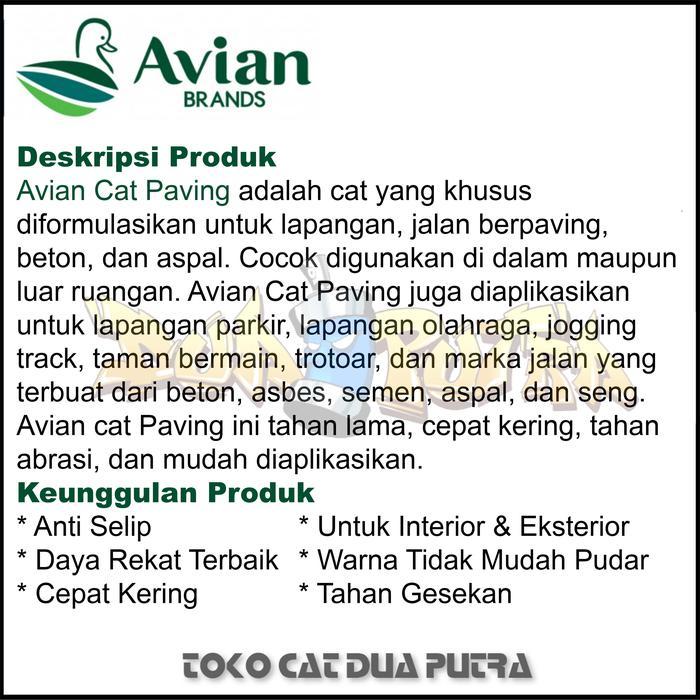 Cat Paving Avian 5 Kg / Cat Khusus Paving Blok #Gratisongkir