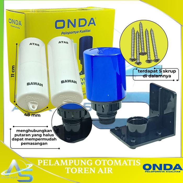 TERBARU ONDA Pelampung Air Otomatis Tangki/Toren Anti Meluap/Pelampung Otomatis Toren Air Sensor