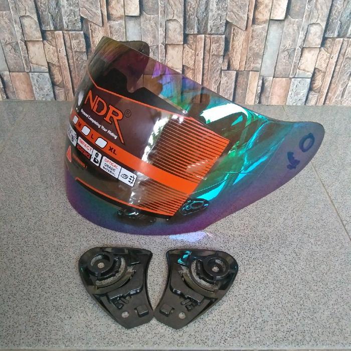 Kaca Helm Ink Centro Plus Rachet Helm Visor Helm Ink Centro All Varian Warna Smoke Bening Pelangi