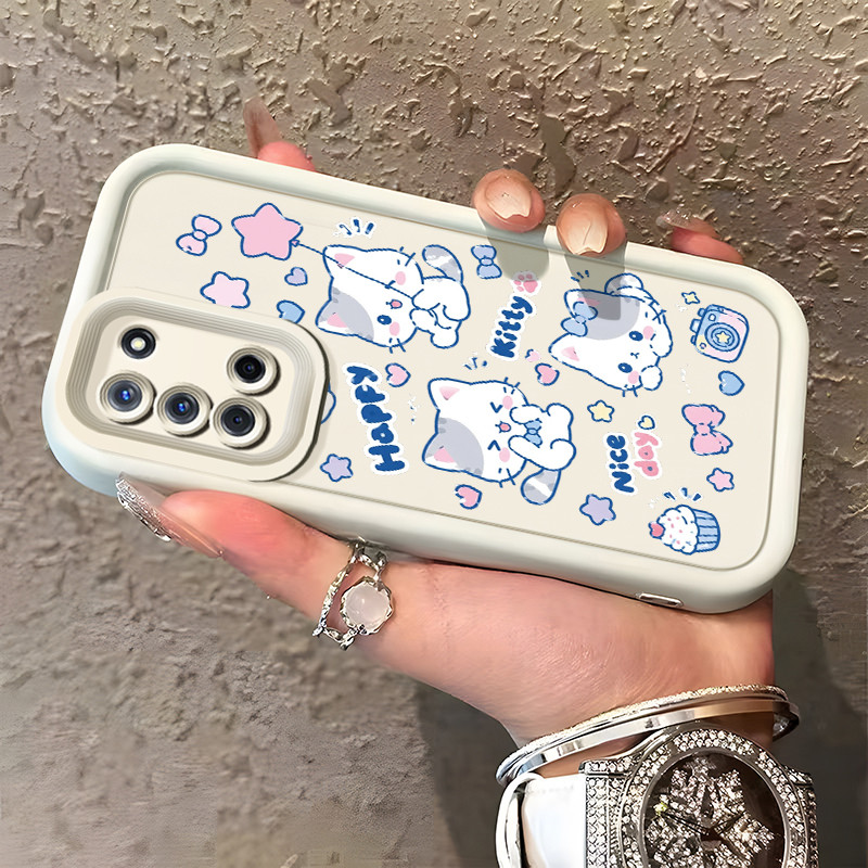 Casing Hp OPPO A52 OPPO A72 OPPO A92 Case Kucing bintang pink Imut Banget Kasing Promo Cesing Kesing