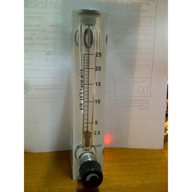 Flowmeter / Rotameter Udara / Angin M3/Jam