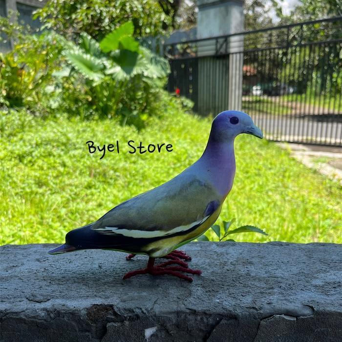 Patung Pemikat Burung Punai Gading Betina