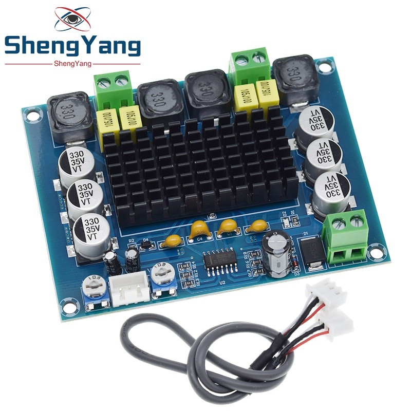 XH-M543 TPA3116D2 2120W Dual Channel Digital Stereo Audio Power Amplifier Board High Power DIY 240W