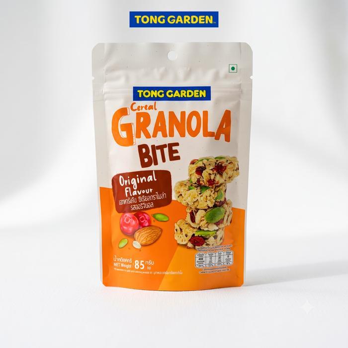 2 PCS -Tong Garden - Granola Bite 85g / Granola Rasa