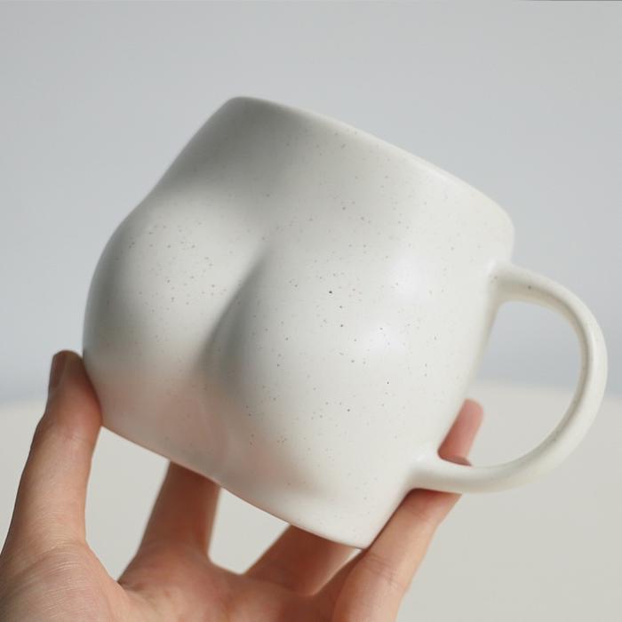 Diskon Mug Ceramic / Cute Butt Mug / Gaya Yang Menyenangkan Dan Unik Ceramic Cup / Mug Kopi Yang