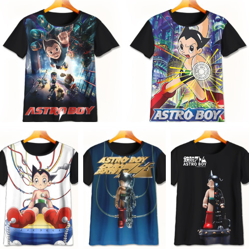 Kaos 3D Astroboy Film Animasi Kartun Superhero Jepang Banyak Varian Kaos Halfprint Model  Astroboy U