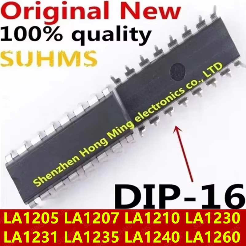 (5piece) 100% New LA1205 LA1207 LA1210 LA1230 LA1231 LA1235 LA1240 LA1260 DIP-16