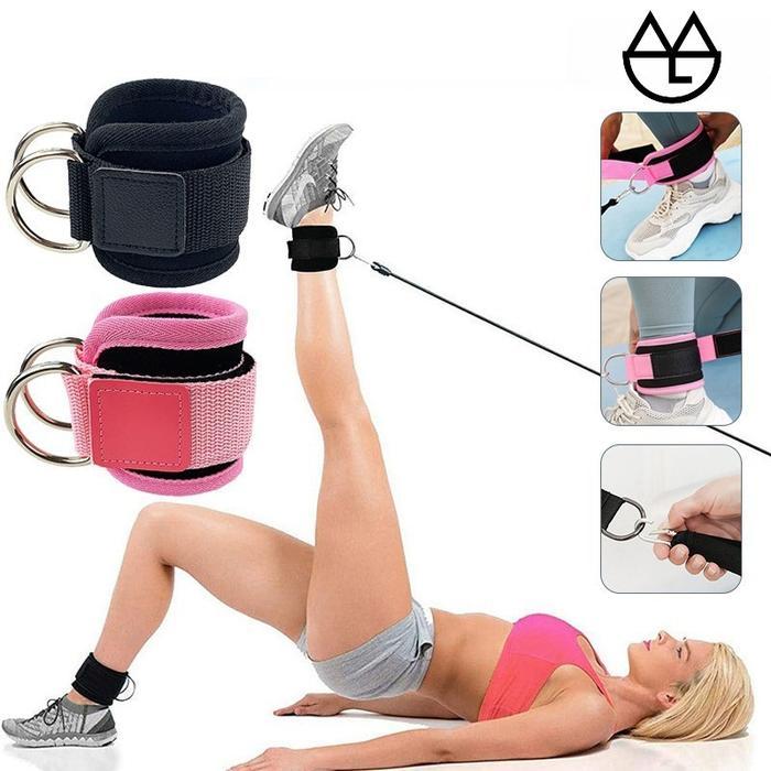 ANKLE WEIGHTS STRAP GYM WRIST ANKLE WEIGHT PERGELANGAN KAKI DENGAN D-RING STRAP STRAP KAKI ANKLE