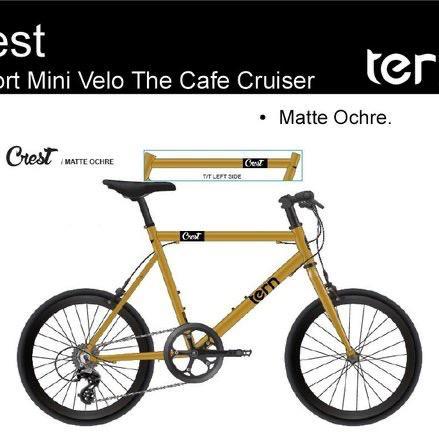 Sepeda Minivelo Tern Crest Aa 22 451 Rojibike X Kitt Custom